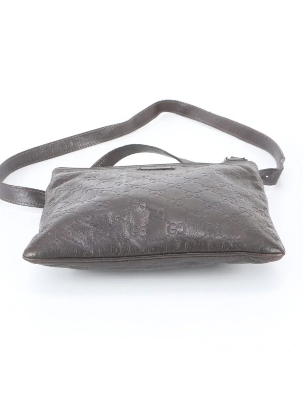Gucci Guccissima Leather Shoulder Bag Crossbody Messenger Business